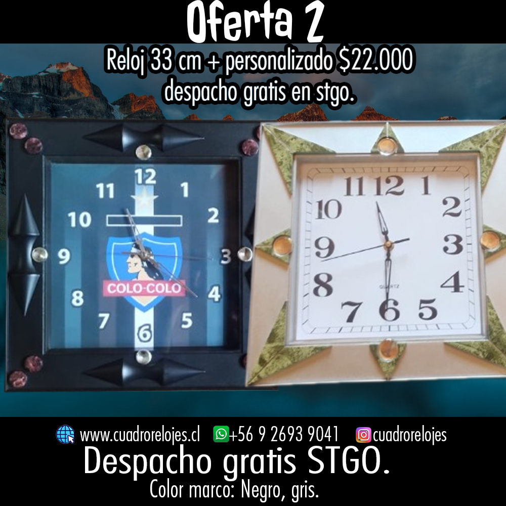 Reloj Promocional 2